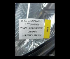 FARO FANALE ANTERIORE DESTRO OPEL CASCADA 2013 132 - 14