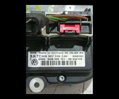 CONSOLE COMANDI CLIMA VOLKSWAGEN GOLF VI (5K1) 5HB - 9