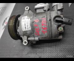 COMPRESSORE A/C VOLKSWAGEN GOLF 6 BERLINA MOTORE C - 12