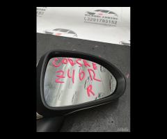 SPECCHIO SPECCHIETTO RETROVISORE DX OPEL CORSA D E - 12