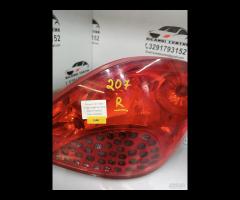 FARO FANALE STOP POSTERIORE DESTRO PEUGEOT 207 200 - 9