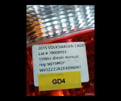 STOP FANALE POSTERIORE SX VW CADDY III VAN 2015 2K - 6