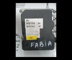 CENTRALINA POMPA ABS SKODA FABIA 2011 6R0907379AA - 13