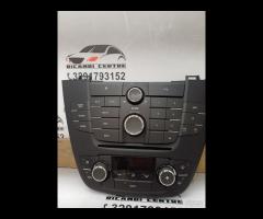 PANNELLO COMANDI CLIMA AC AUTORADIO OPEL INSIGNIA