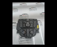 PANNELLO COMANDI AUTORADIO E CLIMA OPEL ASTRA 2011 - 19