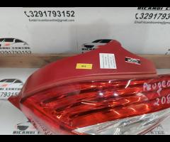 FANALE STOP POSTERIORE DX 2012 PEUGEOT 208 BERLINA - 9