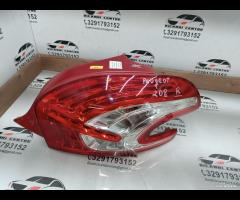 FANALE STOP POSTERIORE DX 2012 PEUGEOT 208 BERLINA - 19