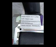 CINTURA DI SICUREZZA ANTERIORE DESTRA 2009 AUDI A3 - 21