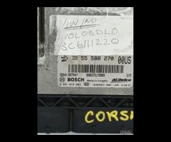 CENTRALINA MOTORE ECU OPEL CORSA 55588270 55579447