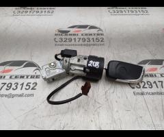 BLOCCHETTO ACCENSIONE CON CHIAVE 2014 PEUGEOT 208