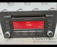 AUTORADIO LETTORE CD AUDI A3 8P1 8PA 8P0035186P 76