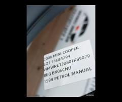 SPECCHIO SPECCHIETO RETROVISORE DX 2009 MINI R50 R - 20