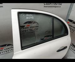 PORTA PORTIERA POSTERIORE SINISTRA SX NISSAN MICRA