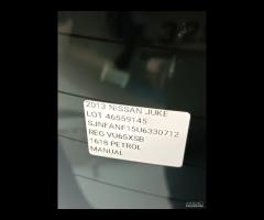 PORTELLONE BAULE COFANO POSTERIORE NISSAN JUKE I F - 19