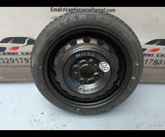 RUOTINO DI SCORTA RUOTA NISSAN MICRA K13 2016 R14