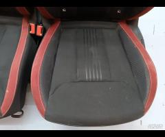 SET SEDILE 2023 SKODA KAMIQ SUV NERO/ROSSO 4C