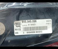 FARO FANALE STOP POSTERIORE DESTRA DX AUDI A3 8V B - 14