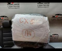 SET SEDILI IN PELLE NERA CUCITURA ROSSA MAZDA CX5 - 21