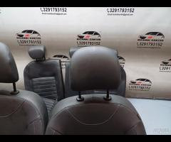 SET SEDILI IN PELLE NERA DACIA SANDERO 2012-2016 H - 6