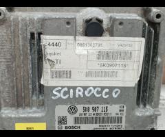 CENTRALINA MOTORE ECU VW SCIROCCO 2010 2.0 PETROL