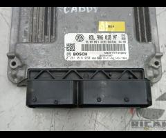 CENTRALINA MOTORE ECU VOLKSWAGEN CADDY III 2013 2. - 12