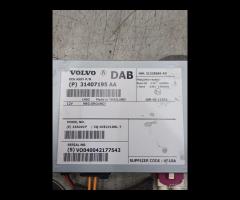 CENTRALINA MODULO DAB VOLVO V40 2014 31407195AA 31