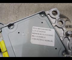CENTRALINA SENSORE AIRBAG NISSAN MICRA IV 2016 988 - 13