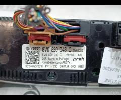 PANNELLO COMANDI CLIMA RISCALDATORE AUDI A3 2014 8 - 14