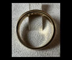 ANELLO MARCA “DAMIANI†ORO GIALLO 18kt. E DIAM