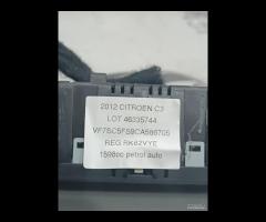 DISPLAY COMPUTER DI BORDO 2012 CITROEN C3 (SC_) 20 - 9