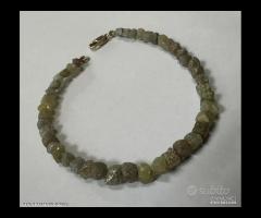 BRACCIALE DIAMANTI GREZZI NATURALI E CHIUSURA ORO
