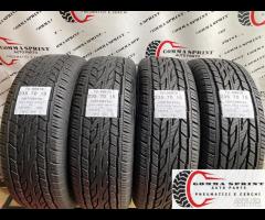 4 PNEUMATICI 235/70 R15 CONTINENTAL ESTIVE KM0
