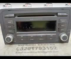 AUTORADIO LETTORE CD AUDI A3 Symphony EU AB2 8P003 - 5