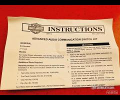 KIT X CLACSON HARLEY DAVIDSON V-ROD - 7