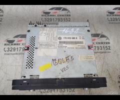 AUTORADIO LETTORE CD SISTEMA NAVIGAZIONE VW GOLF V - 7