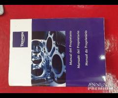 LIBRETTO USO E MANUTENZIONE TRIUMPH TIGER 1050