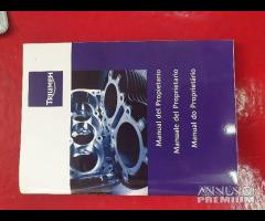LIBRETTO USO E MANUTENZIONE TRIUMPH TIGER 1050