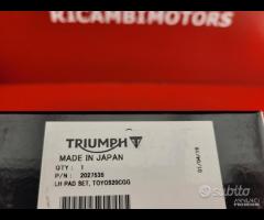 2 PASTIGLIE TRIUMPH BONNEVILLE TWIN THRUXTON