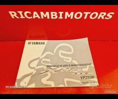 MANUALE USO MANUTENZIONE YAMAHA XMAX