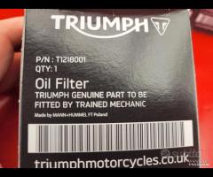 FILTRO OLIO TRIUMPH ORIGINALE