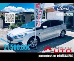 Ford S-Max 7 POSTI AUTOMATIC CARPLAY -TELECAMERA T
