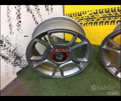 4 Cerchi Lega 17 pollici originali Fiat 500 Abarth