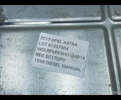 CENTRALINA MOTORE ECU OPEL ASTRA K 2017 B16DTE 81K - 15