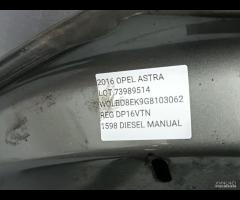 COFANO ANTERIORE OPEL ASTRA K 2016 B16 39037562 39 - 16