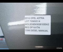 PORTA PORTIERA POSTERIORE DESTRA DX OPEL ASTRA K 2 - 7