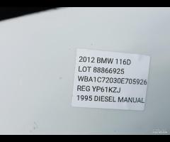 PORTA PORTIERA POSTERIORE SINISTRA SX BMW 1 F20 20 - 9