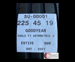 1 PNEUMATICO 225/45 R19 GOODYEAR ESTIVO 70%