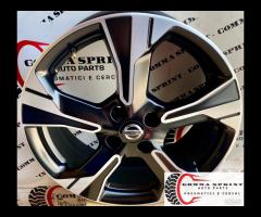 4 CERCHI IN LEGA ORIGINALI RAGGIO 17 NISSAN MICRA