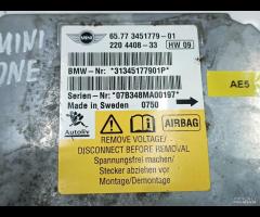 CENTRALINA SENSORE AIRBAG MINI R55 R56 2008 657734