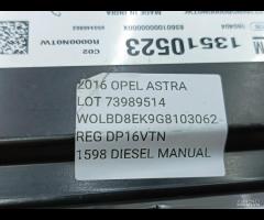 CENTRALINA COMFORT CONTROLLO CAROZZERIA OPEL ASTRA - 16